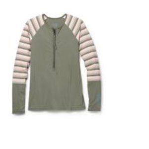 NWT Carve Designs Kona Rashguard - XL moss rainbow